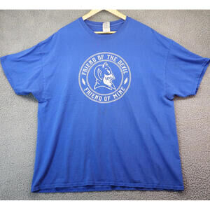 Vtg Duke Blue Devils University Shirt Friend Of Mine y2k
